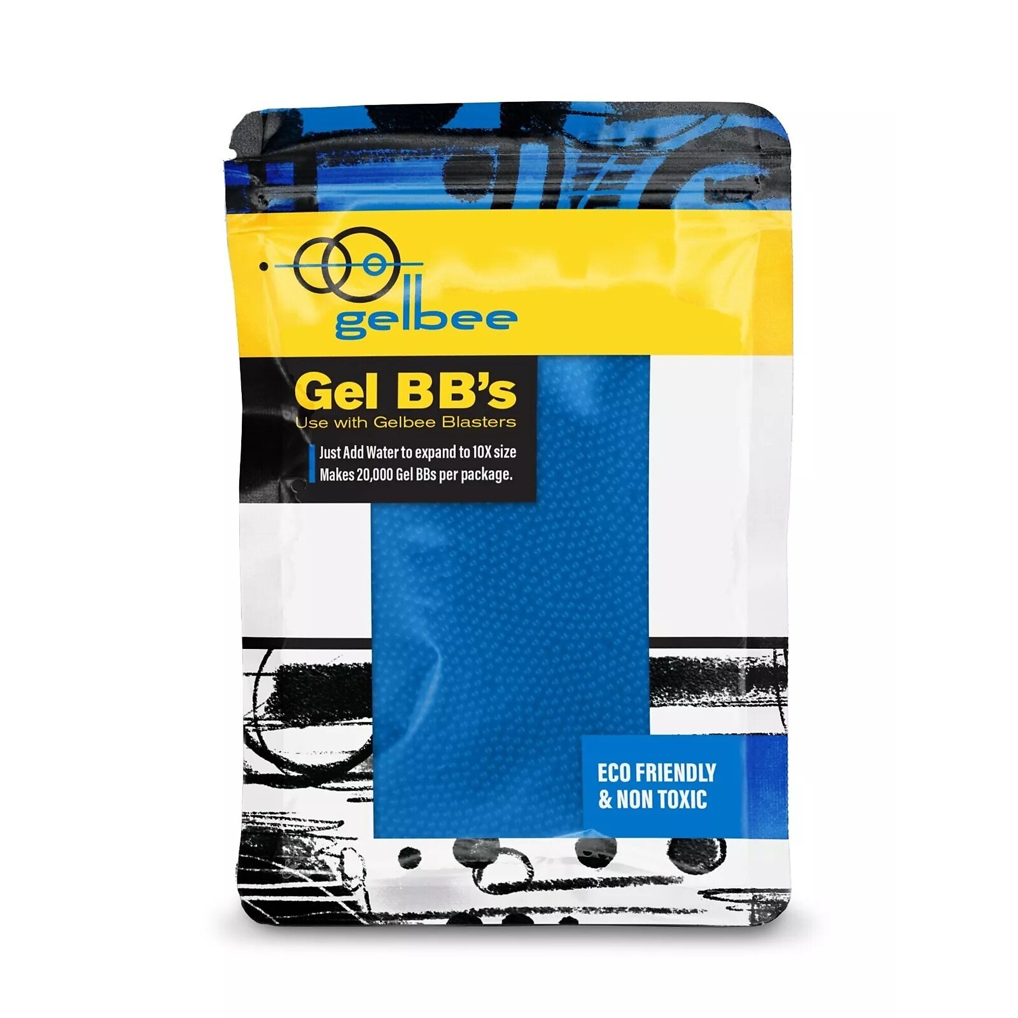Gelbee Gel BBs, 20,000-Ct., Blue, Model# TY-GFGBB6
